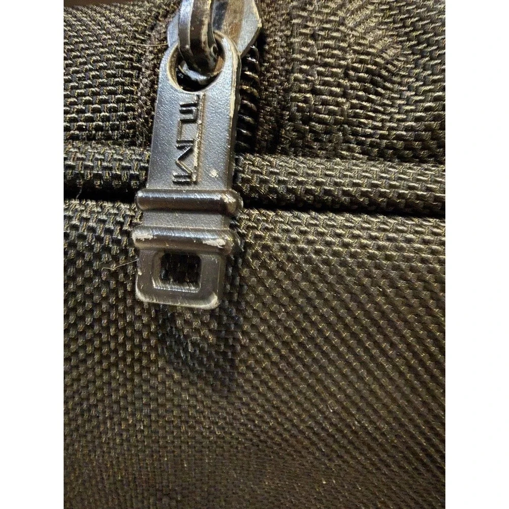 TUMI Alpha 2202D3 Black Ballistic Nylon 17” 2-Wheel Rolling Laptop Briefcase